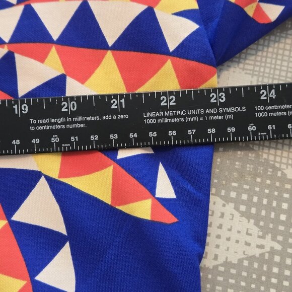 Adidas‎ Farm Rio Bold Blue Bliss Hoodie Womens Small 3 Stripe Training Cropped - Picture 7 of 15